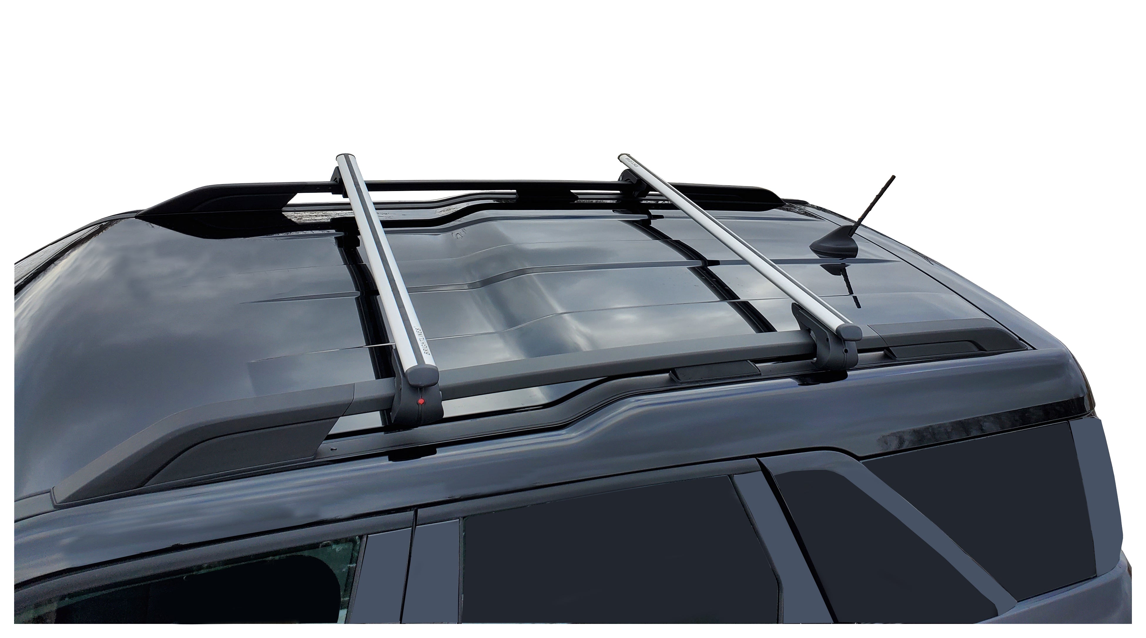 BrightLines Crossbars Roof Racks Compatible with 2021-2024 Ford Bronco  Sport for Kayak Luggage Ski Bike Carrier