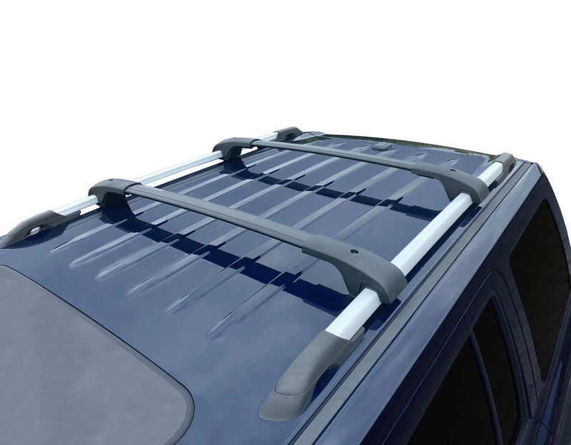 BRIGHTLINES Customized Roof Rack Crossbars Ski Rack Combo Compatible with 2022-2025 Chevy and Traverse GMC Acadia 2024-2025 (Non-Panoramic sunroof) (Up to 4 Skis or 2 Snowboards)