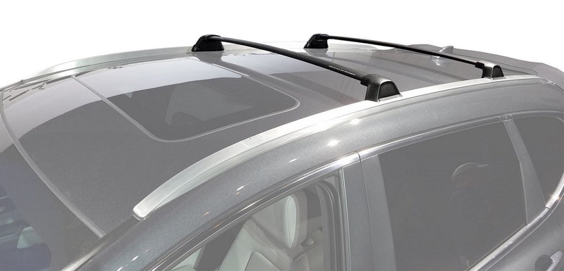 BrightLines Roof Rack Crossbars and Ski Rack Combo Compatible with 2017-2022 Honda CRV (Up to 6 Pairs of Skis or 4 Snowboards)