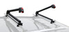 BrightLines Premium Universal Crossbars Roof Racks and Ski Rack Combo Compatible with Raised Roof Side Rails (Up to 6 Pairs of Skis or 4 Snowboards)