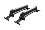 BrightLines Roof Rack Crossbars Ski Rack Combo Replacement For Ford Escape 2013-2019 (Up to 6 pairs Skis or 4 Snowboards)