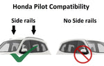 BrightLines Roof Rack Crossbars & Ski Rack Combo Replacement For Honda Pilot 2023-2024 (Up to 6 Pairs of Skis or 4 Snowboards)