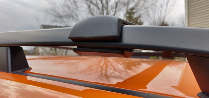 BrightLines Roof Rack Aero Crossbars and Ski Rack Combo Compatible with 2019-2024 Subaru Forester (NOT Fit Wilderness)(Up to 4 Skis or 2 Snowboards)