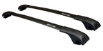 BrightLines Aero Roof Rack Crossbars Ski Rack Combo Compatible with Jeep Cherokee 2014-2023