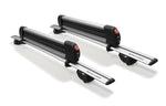 BRIGHTLINES Heavy Duty Anti-Theft Premium Aluminum Roof Rack Crossbars and Ski Rack Combo Compatible with 2023 2024 Kia Telluride X-Line & X-Pro Models with Raised Roof Side Rails (Up to 6 Pairs of Ski Racks or 4 Snowboards)