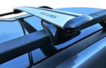 BrightLines Heavy Duty Anti-Theft Premium Crossbars Roof Racks and Ski Rack Combo Compatible with 2021-2024 Ford Bronco Sport, Base, Big Bend, Heritage, Outer Banks, Badlands, Heritage Limited and Free Wheeling (Up to 4 Pairs of Skis or 2 Snowboards)