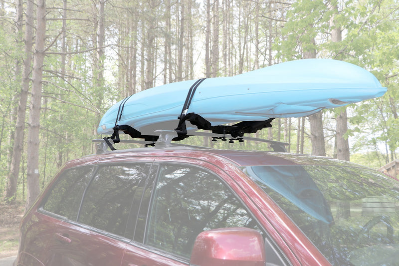 BrightLines Roof Rack Crossbars and Premium Double Kayak Rack Combo Co –  ASG AUTO SPORTS