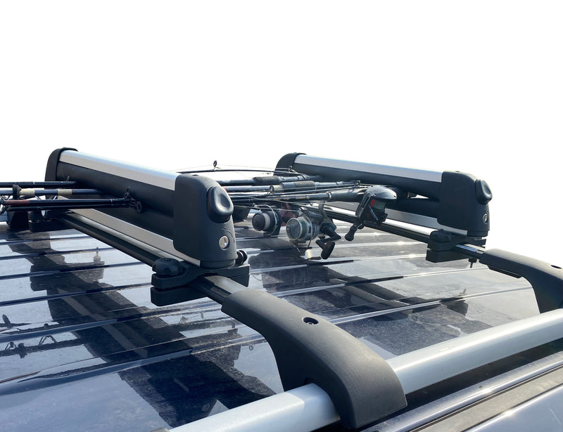 BrightLines Roof Rack Crossbars Ski Rack Combo Replacement For Honda Pilot 2016-2022 (Up to 4 Skis or 2 Snowboards)