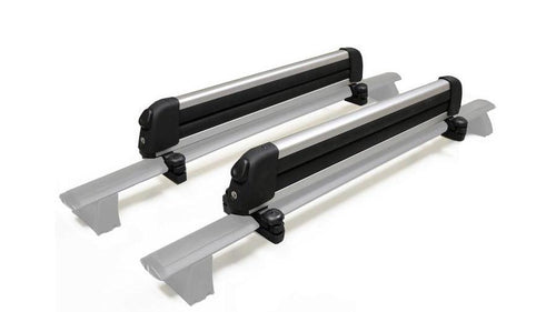 BRIGHTLINES Roof Rack Cross Bars Ski Rack Combo Compatible with Chevy Trax 2024-2025 (Up to 6 Pairs of Skis or 4 Snowboards)