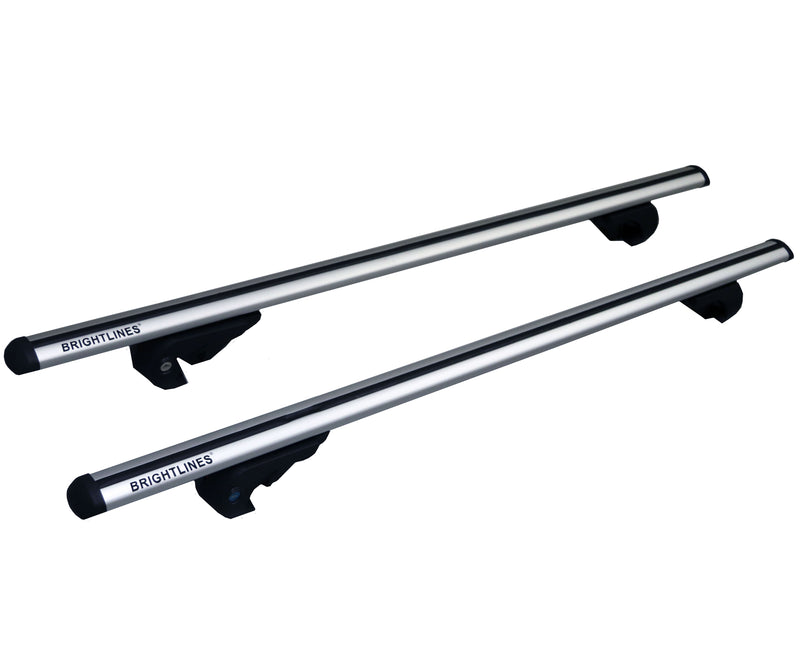 BrightLines Roof Racks Crossbars Ski Rack Combo Compatible with Suzuki SX4 2007-2013