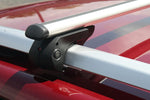 BrightLines Roof Racks Cross Bars Ski Rack Combo Compatible with Nissan Murano 2003-2014 (Up to 4 Skis or 2 Snowboards)