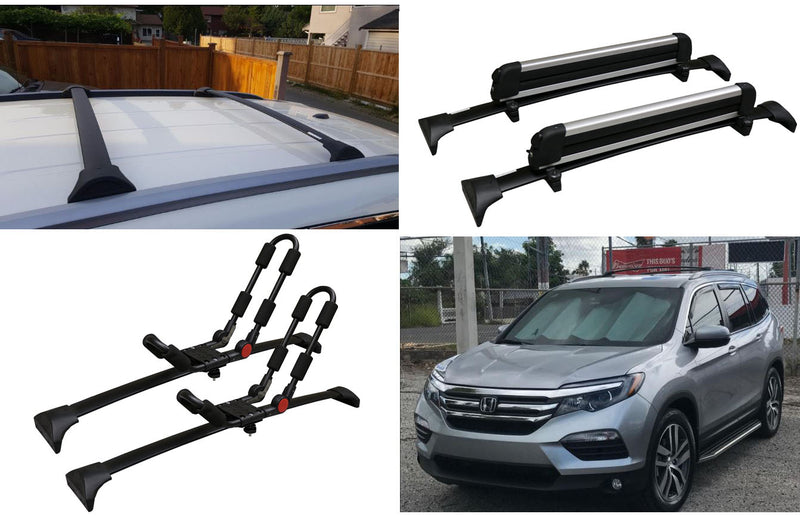 BrightLines Roof Rack Crossbars Replacement For Honda Pilot 2016-2020 - ASG AUTO SPORTS