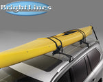 BrightLines Roof Rack Crossbars Replacement For Lexus RX350 RX450H 2016-2022 Non-Panoramic