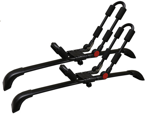 BrightLines Toyota Highlander LE LE Plus Roof Rack Crossbars Kayak Rack Combo 2014-2019 - ASG AUTO SPORTS