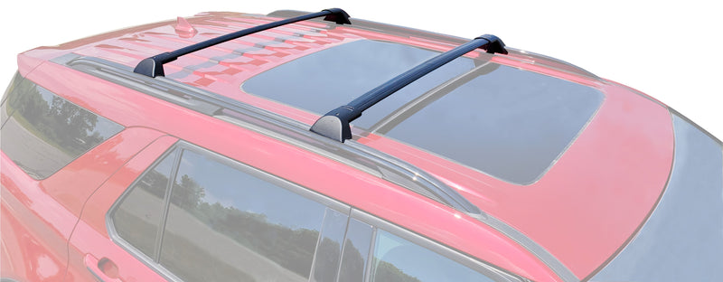 BRIGHTLINES Crossbars Roof Racks Replacement for Ford Explorer 2020-2024 for Kayak Luggage Ski Bike Carrier - USED