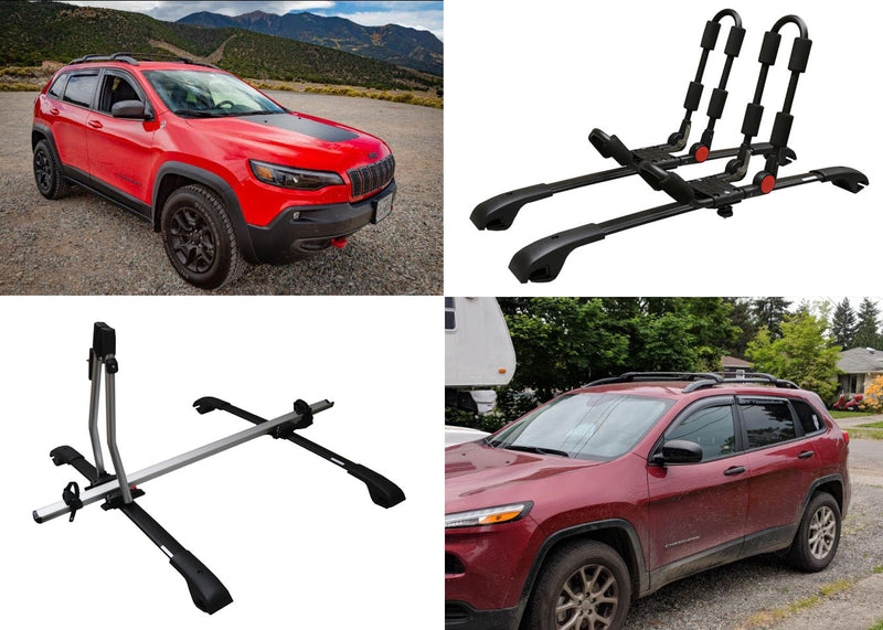 BrightLines Aero Roof Rack Crossbars Compatible with Jeep Cherokee 201 ASG AUTO SPORTS