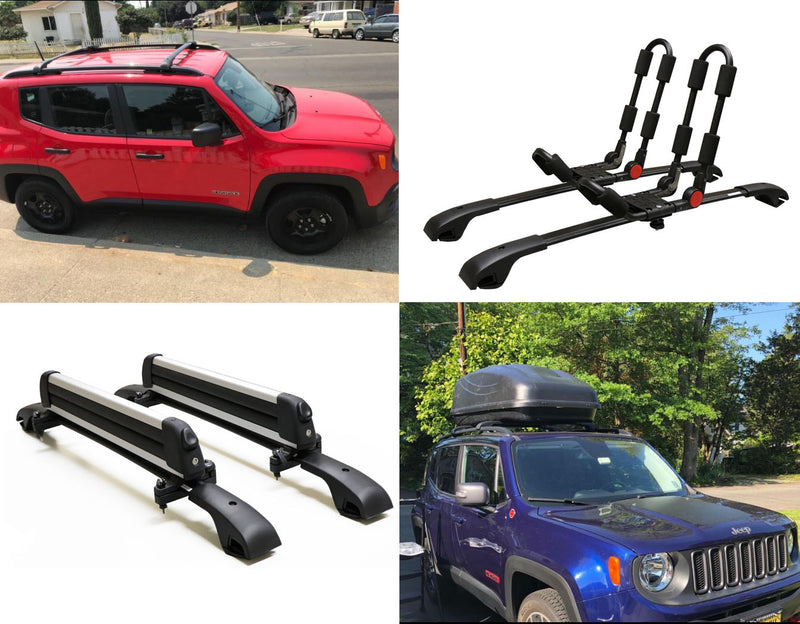 BrightLines Jeep Renegade Roof Rack Crossbars 2015-2020 - ASG AUTO SPORTS