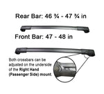 BrightLines Jeep Renegade Roof Rack Crossbars 2015-2020 - ASG AUTO SPORTS