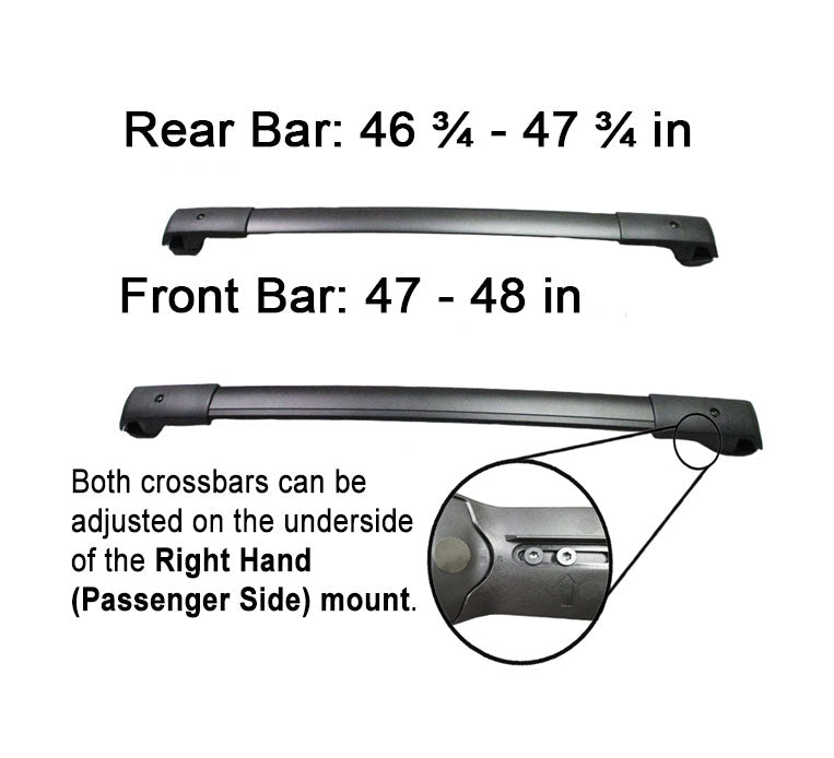 BrightLines Aero Roof Rack Crossbars Compatible with Jeep Renegade 201 –  ASG AUTO SPORTS