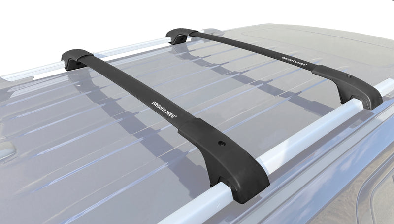 BrightLines Aero Roof Rack Crossbars Compatible with Dodge Journey 2009-2019