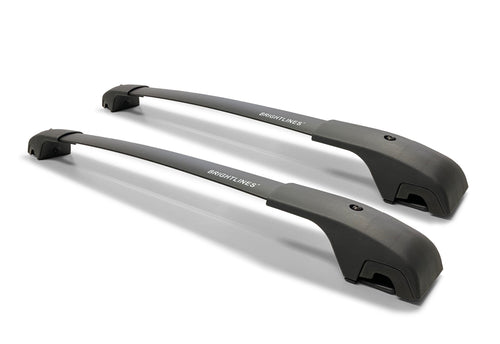 BrightLines Aero Roof Rack Crossbars Compatible with Volkswagen Tiguan 2018-2024 and 2022-2024 Taos - USED