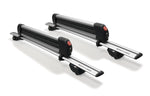 BrightLines Roof Rack Cross Bars Luggage Bars Ski Rack Combo Compatible with 2009-2024 Audi Q5 (4 pairs skis or 2 snowboards)