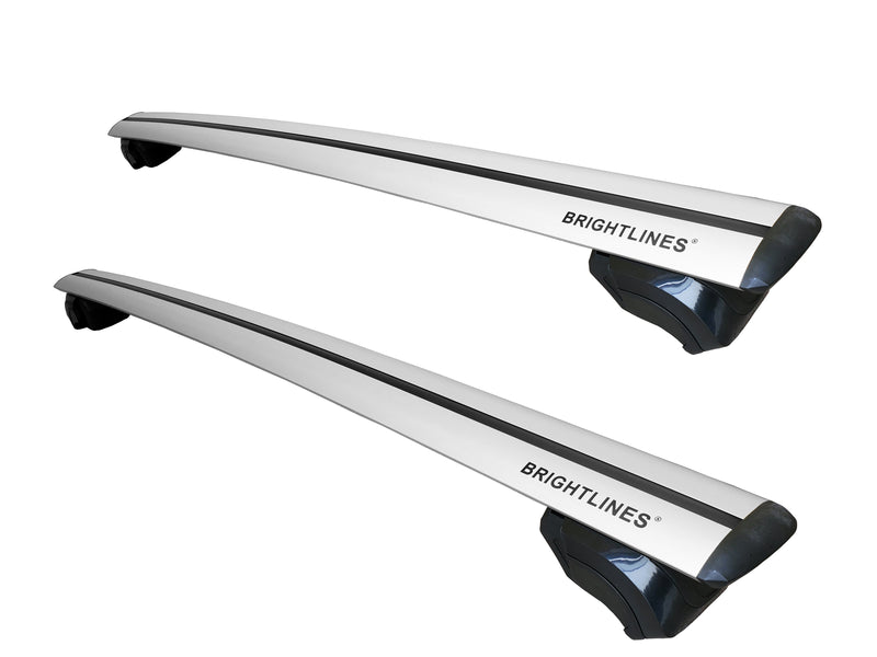 BRIGHTLINES Heavy Duty Anti-Theft Premium Aluminum Roof Bars Roof Rack Crossbars Compatible with Ford Explorer 2020-2024 - Exclusive From ASG Auto Sports