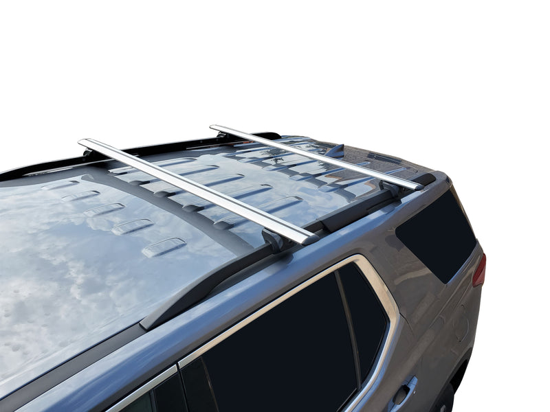 BRIGHTLINES Heavy Duty Anti-Theft Premium Aluminum Roof Bars Roof Rack Crossbars Compatible with Chevy Traverse 2018-2024 - Exclusive from ASG Auto Sports