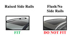 BrightLines  Roof Rack Crossbars Compatible with Hyundai Santa Fe 2001-2006