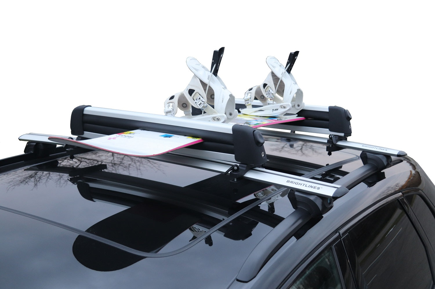 Roof rack luggage rack for Kia Sorento 2009-2014 aluminum gray with ABE