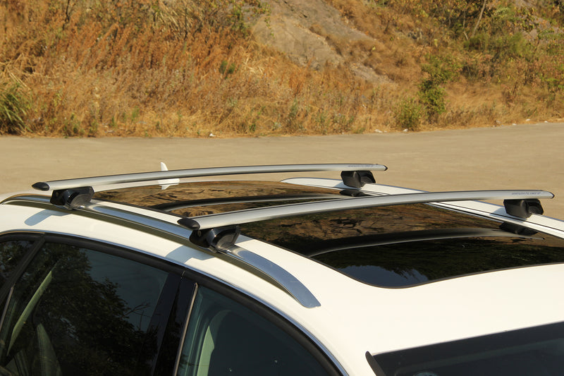 BRIGHTLINES Heavy Duty Anti-Theft Premium Aluminum Roof Bars Roof Rack Crossbars Compatible with 2009-2024 Audi Q5 - Exclusive From ASG Auto Sports